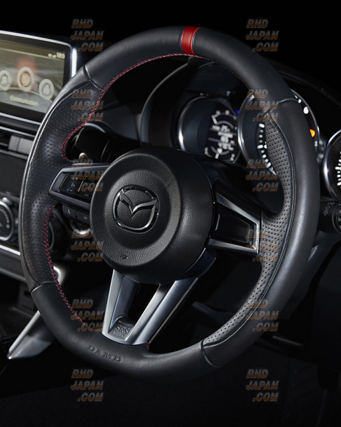 DAMD Sports Steering Wheel SS358-M Napa Leather - ND5RC NDERC